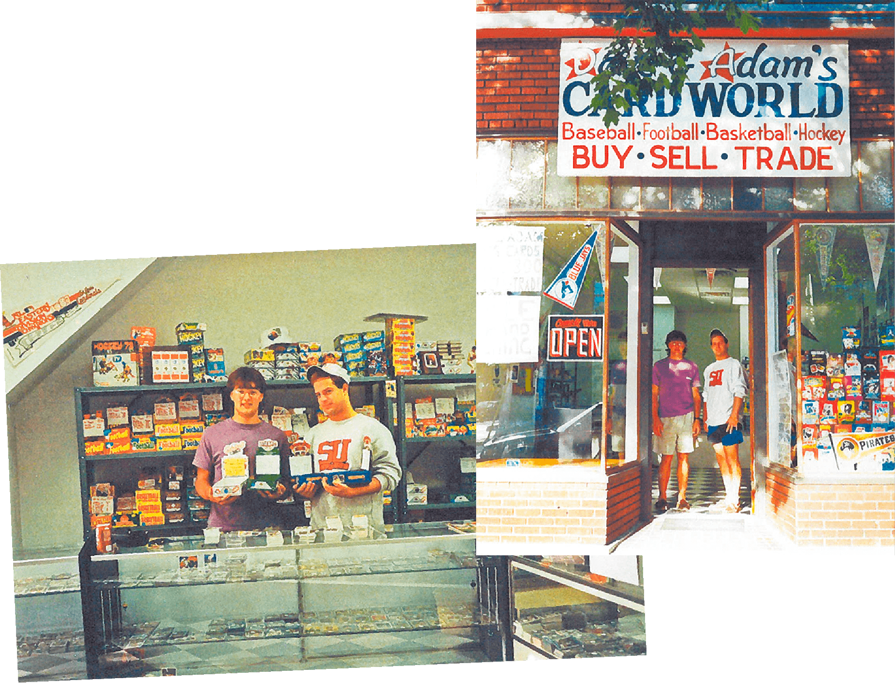Dave and Adam's original storefront